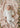 Aurora Bunny Pin Dot Ivory/Pink Velour Footie Set
