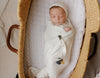 Star ivory blanket by Ely's & Co
