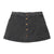 Black denim skirt by Tocoto Vintage