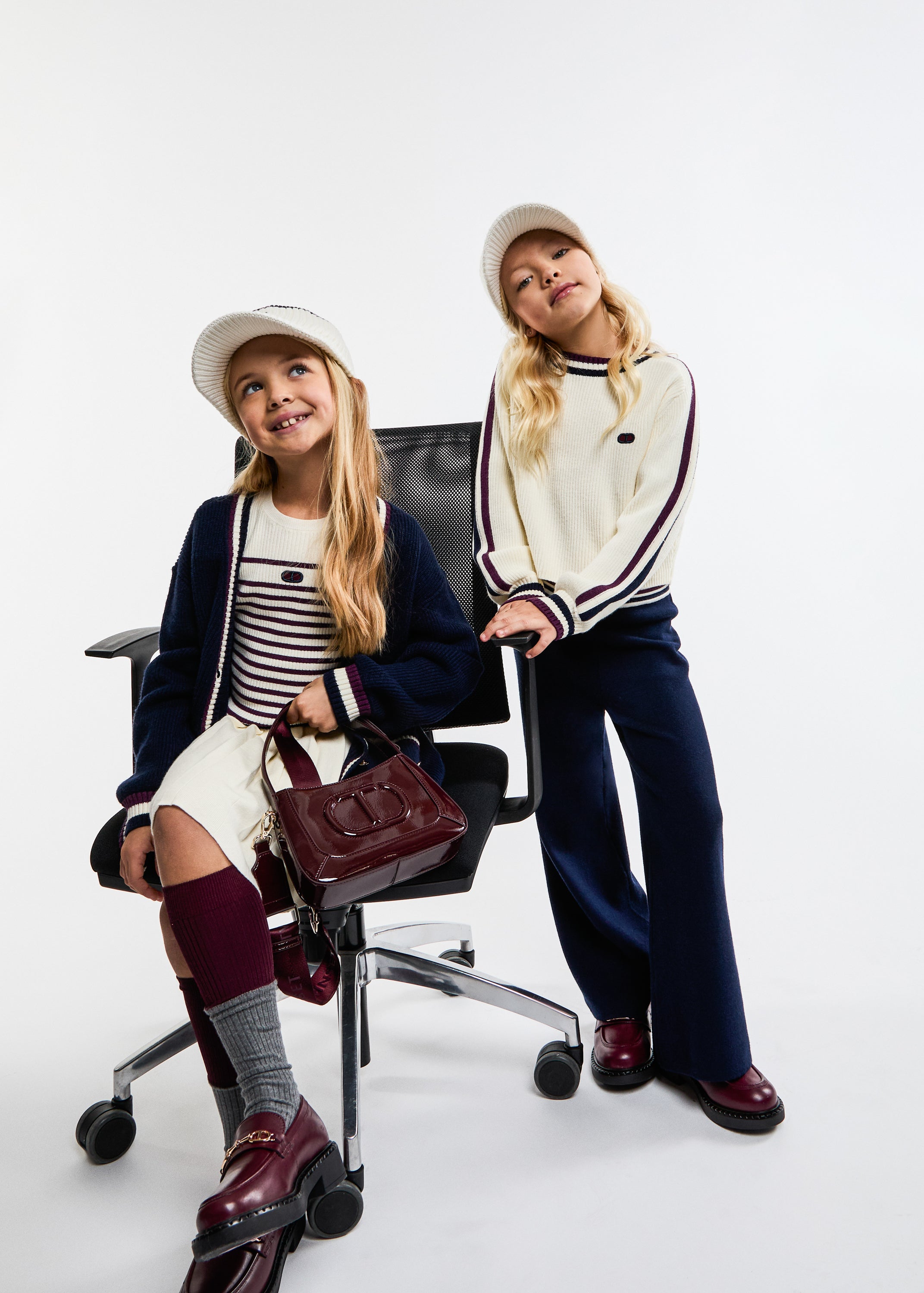Twinset Trim knit sweater
