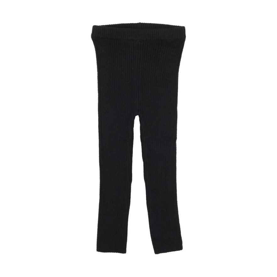 Knit black leggings by Lil Leggs