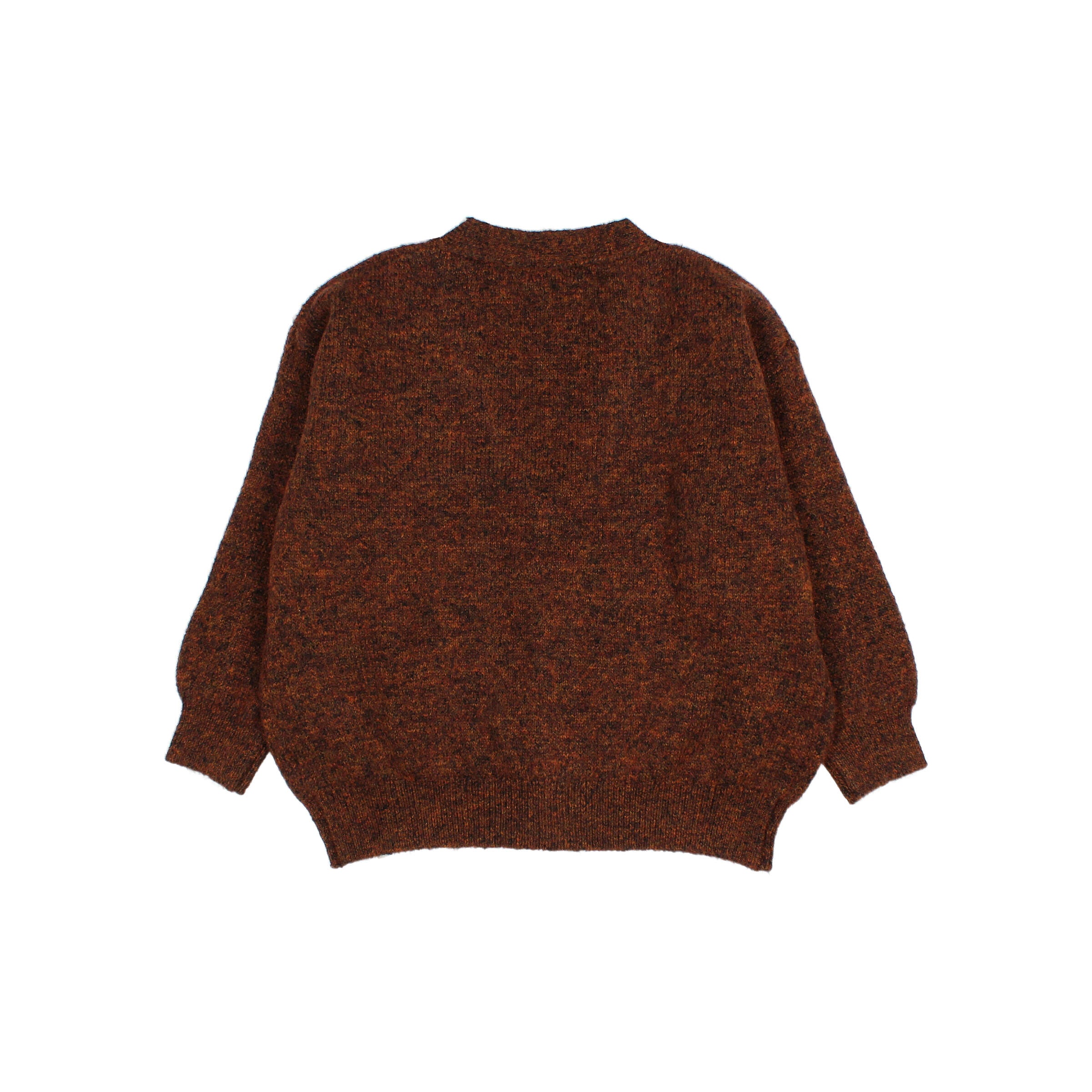 Buho Mélange brownie cardigan