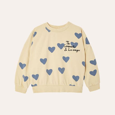 Hearts sweatshirt by The Campamento