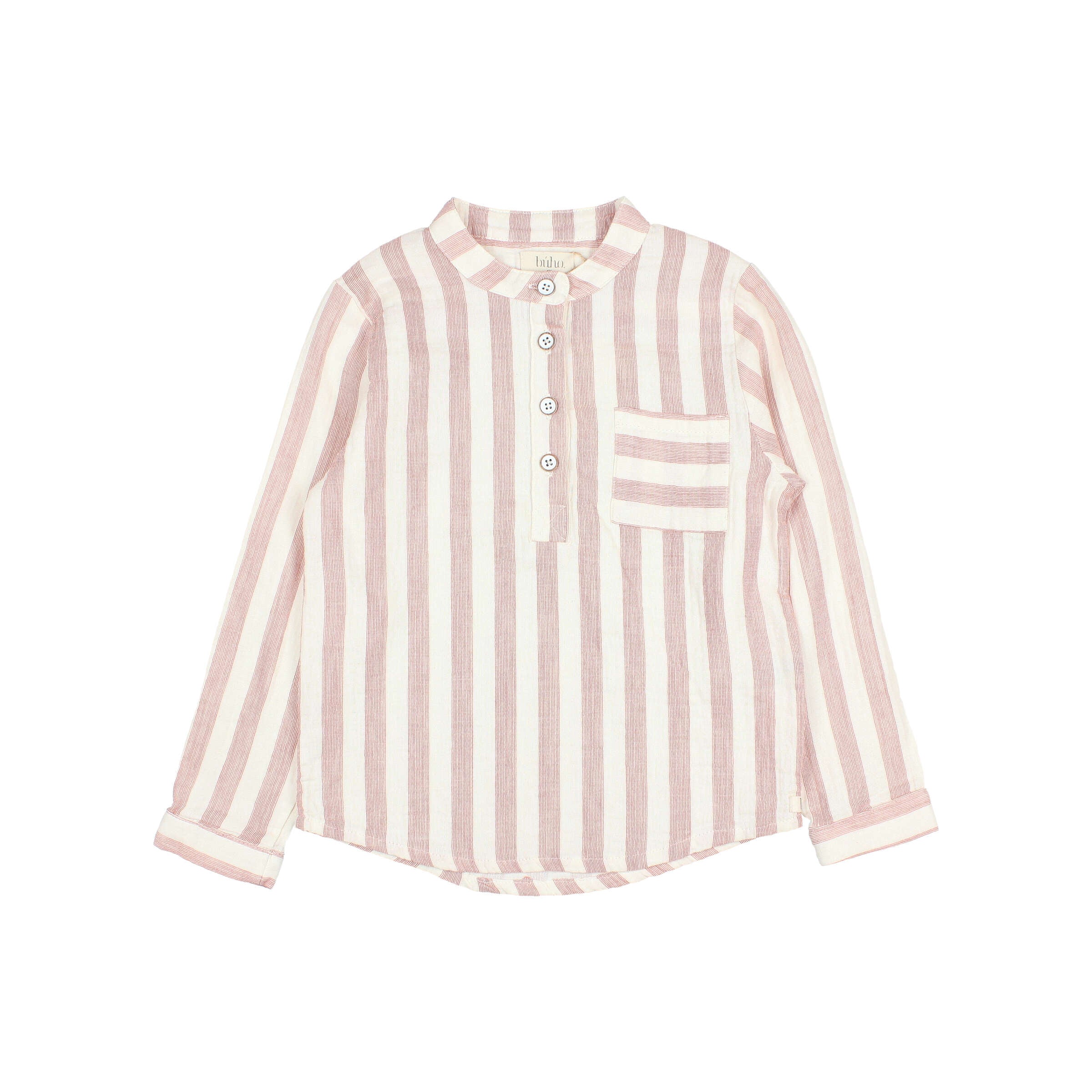 Desert red stripes shirt by Buho