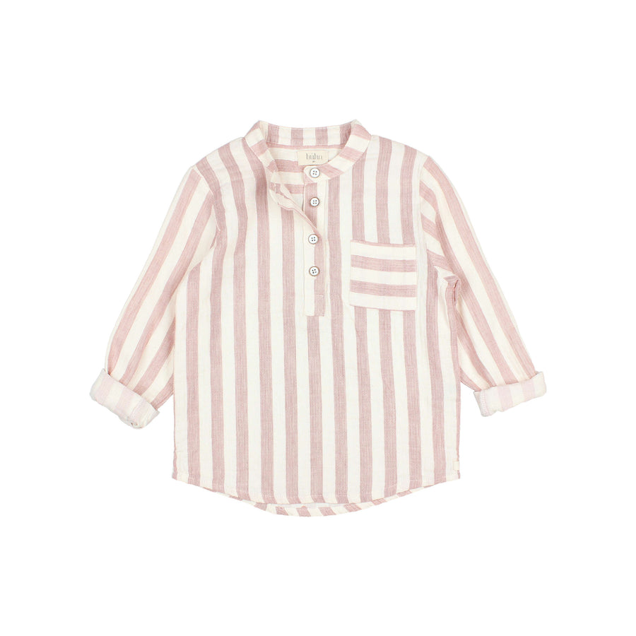 Desert red stripes shirt by Buho
