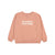 Sunset lovers rose clay sweatshirt by Buho