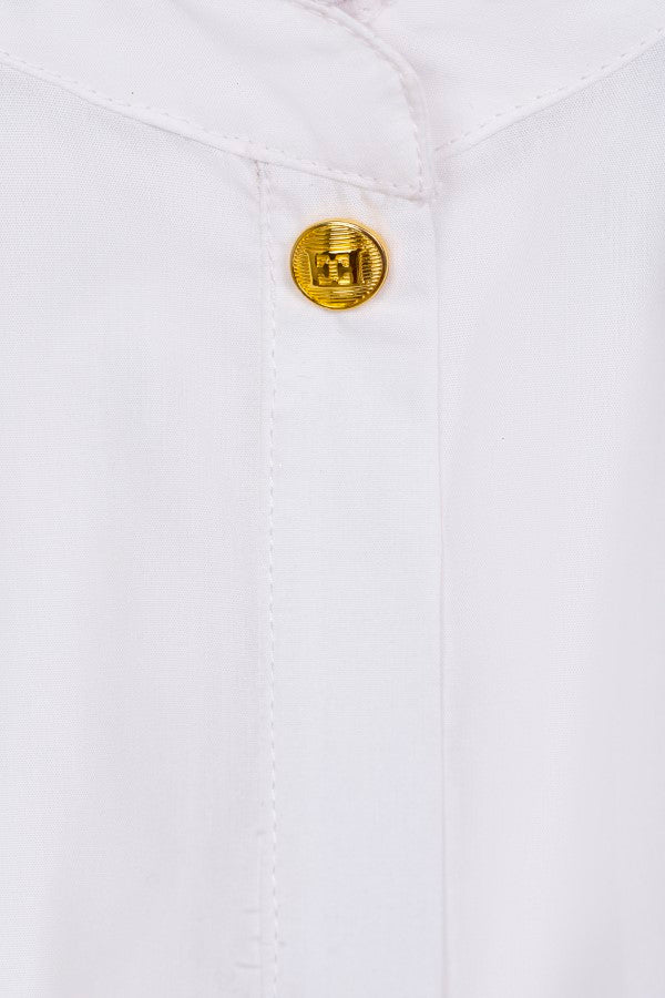 Escada Ruffle neck blouse