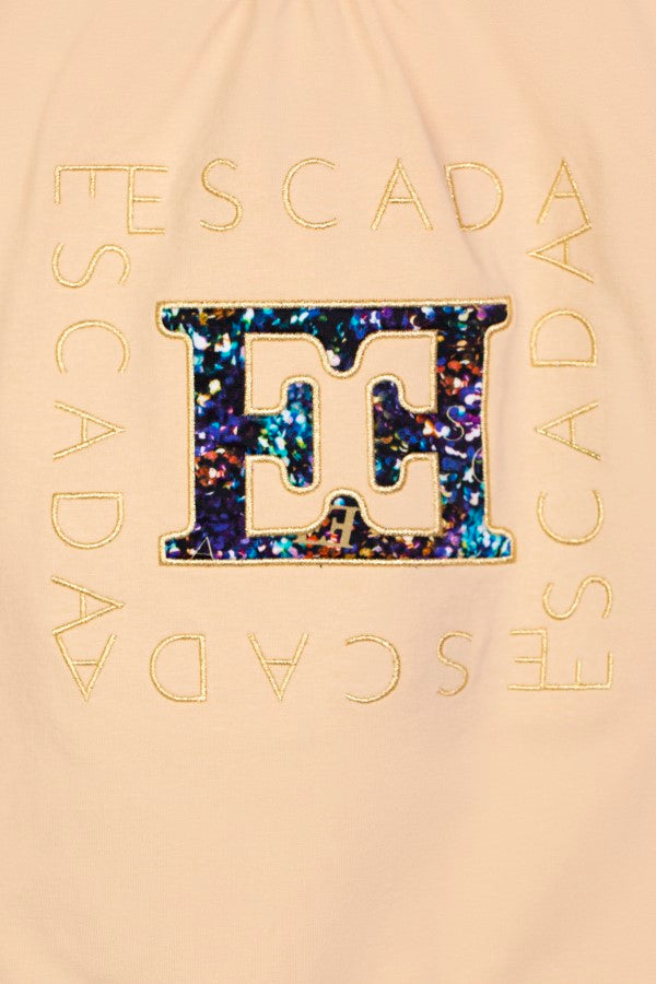 Escada Gold detail sweatshirt