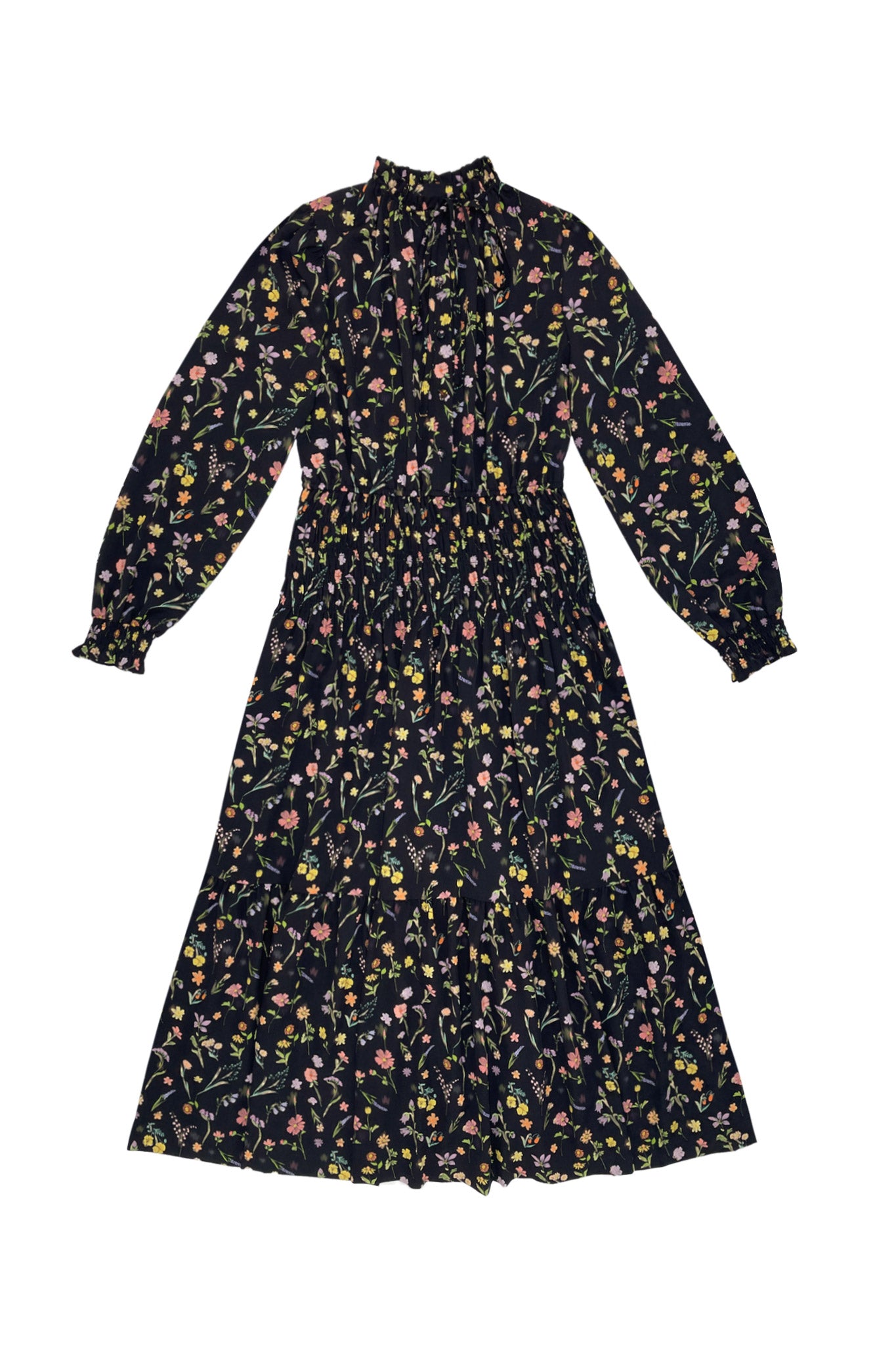 Zaikamoya Stella small flowers dress