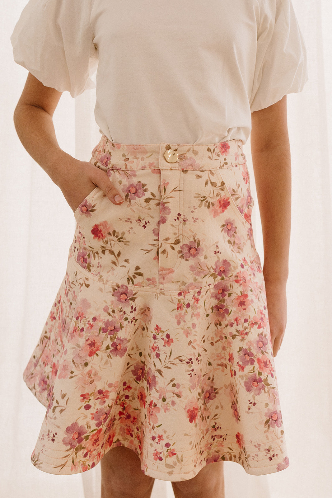 Lauren Petite Ralph Lauren Denim Skirt - ShopStyle