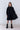 Steph Frill yoke black wash dress