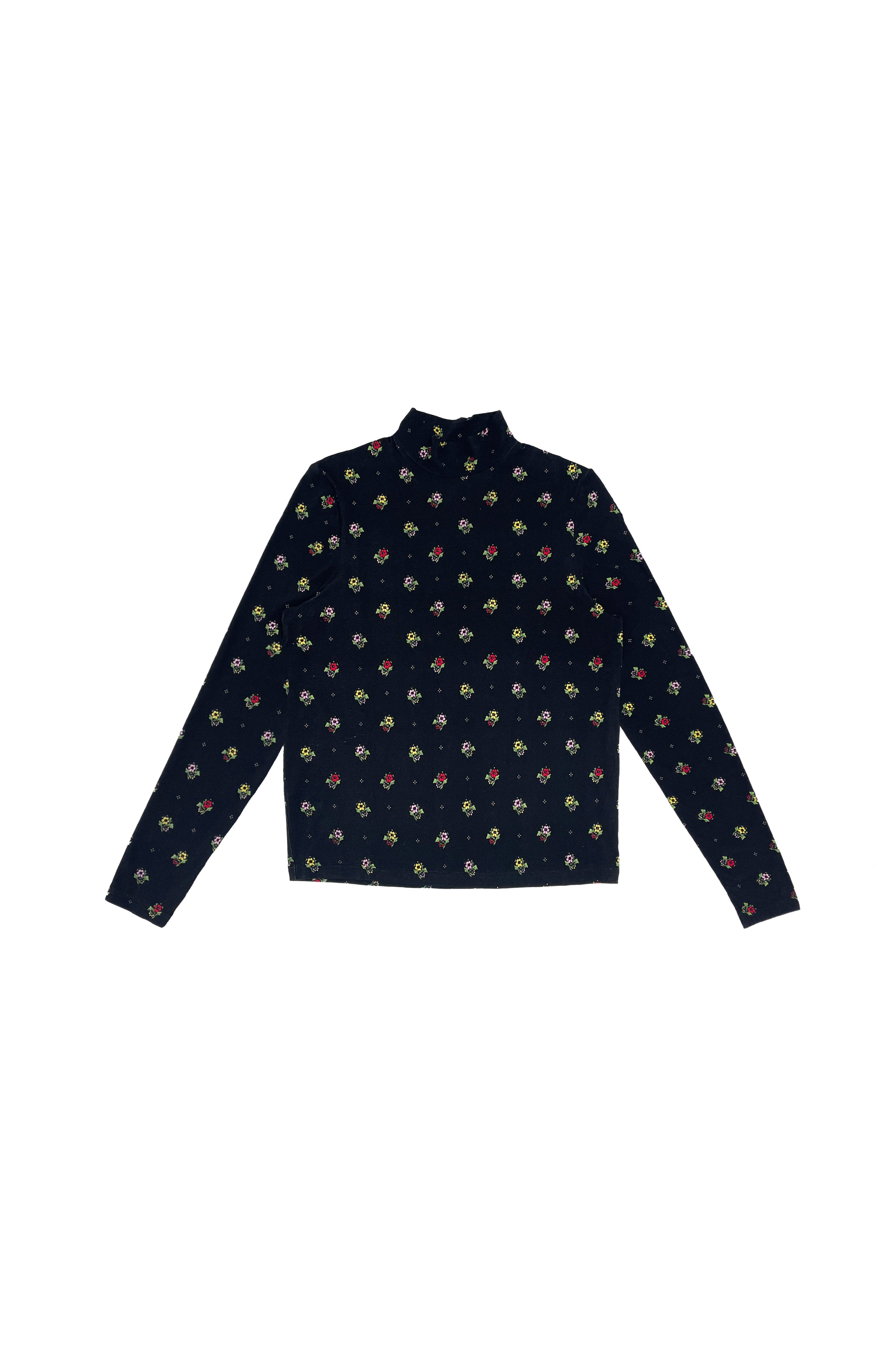 Zaikamoya Jersey small flowers top