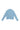 Zaikamoya Abby light blue sweater