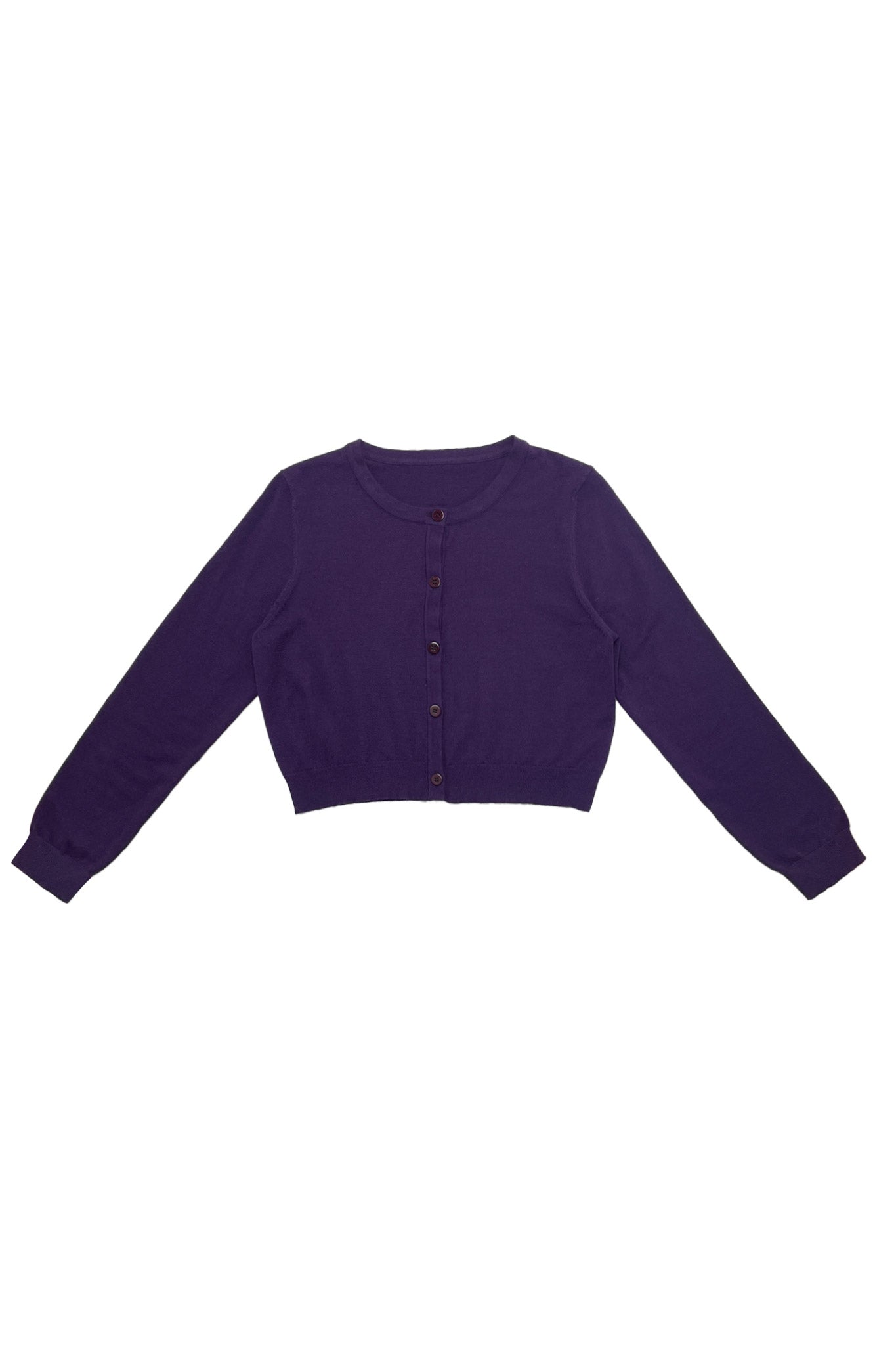 Zaikamoya Mariane purple cardigan
