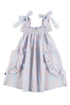 Summer check neon dress by Loud