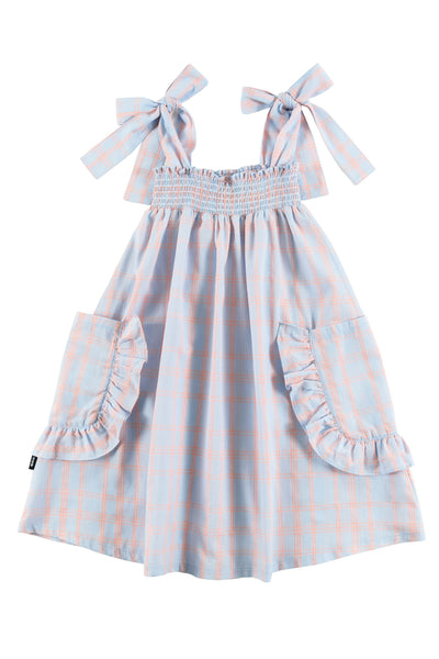 Summer check neon dress by Loud