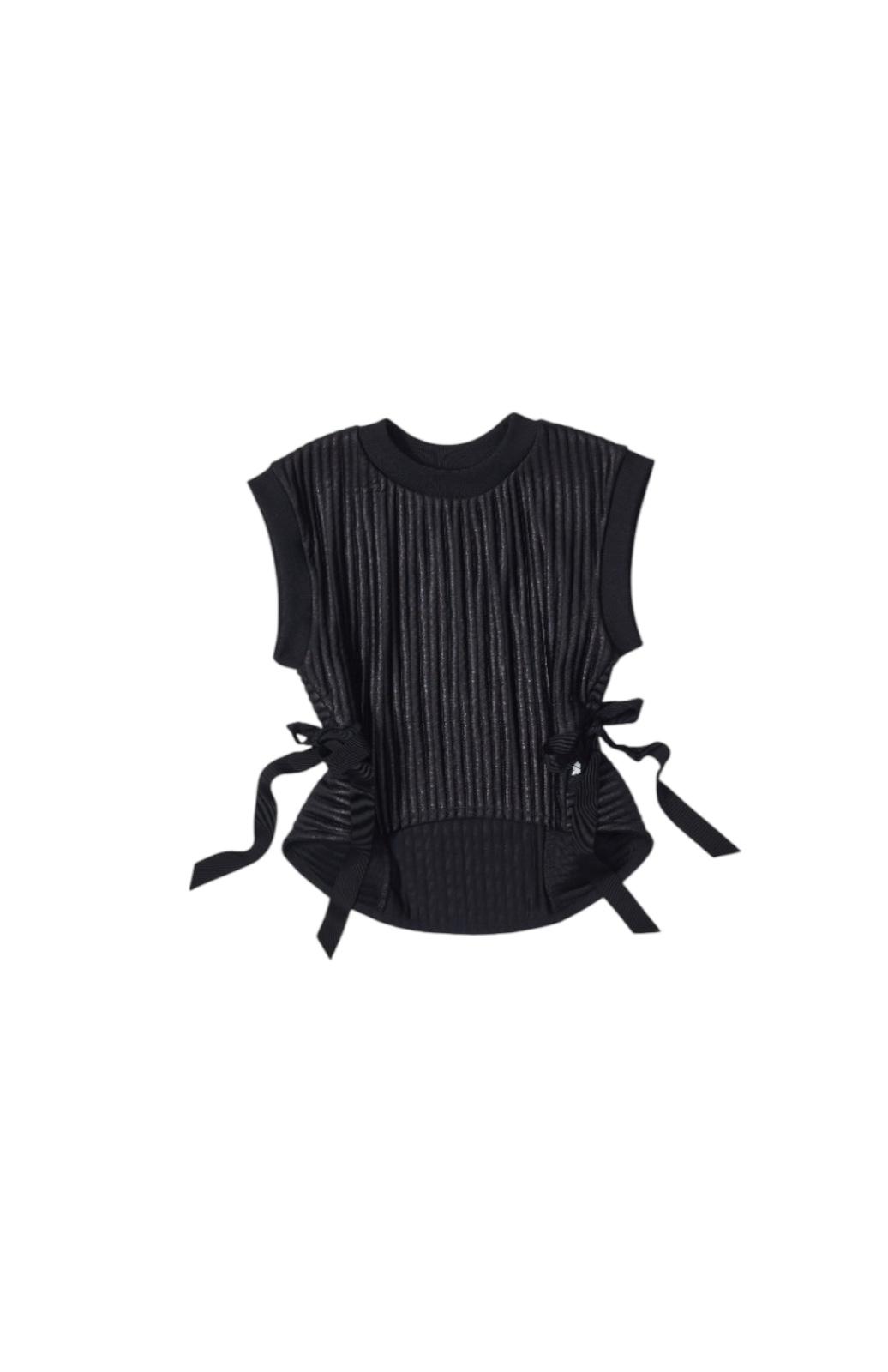 Venera Arapu Bold fuse ribbon vest