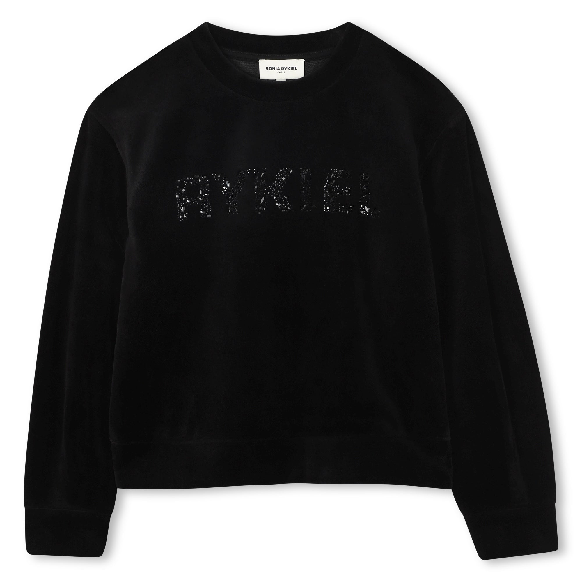 Sonia Rykiel Velour crewneck sweatshirt