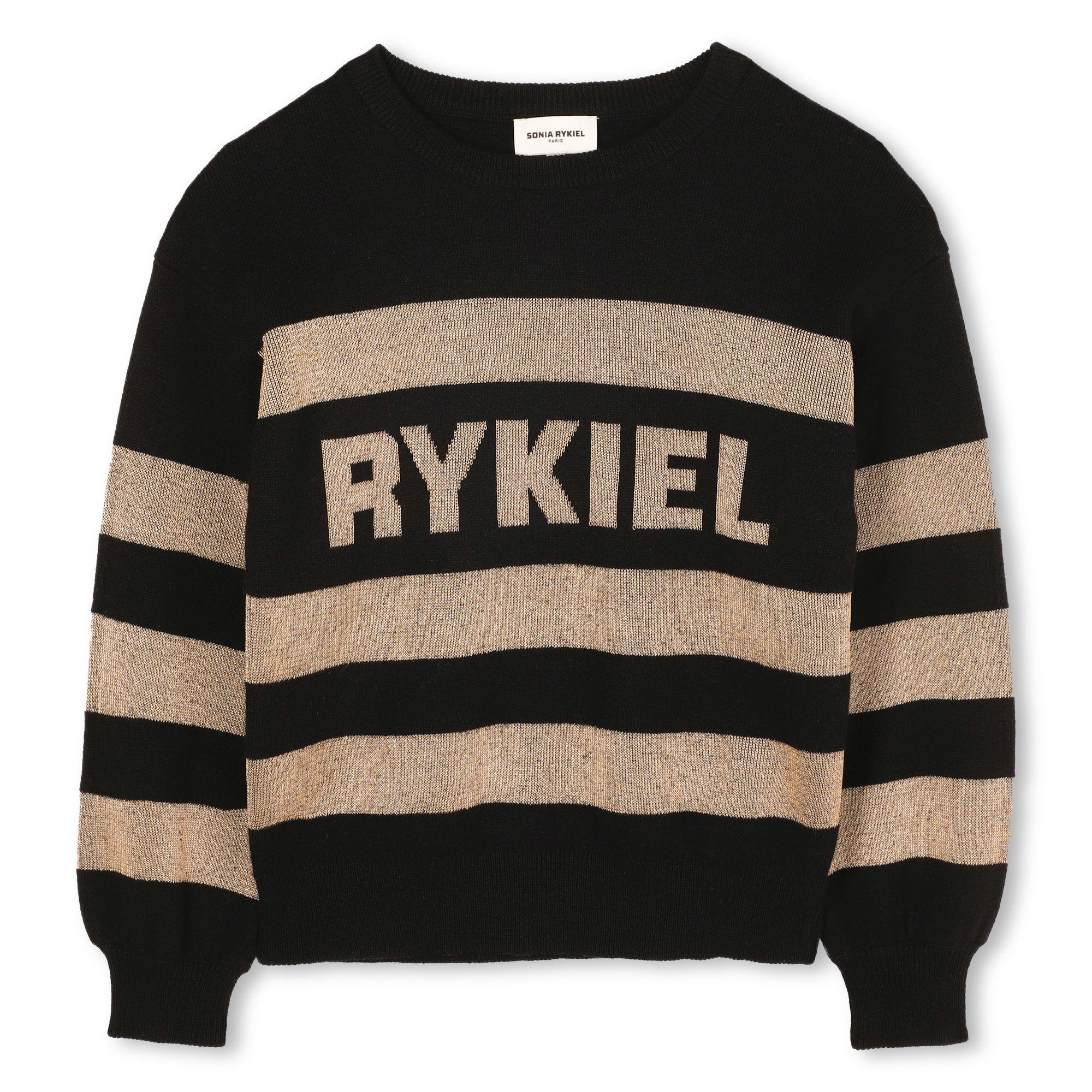 Sonia Rykiel Gold stripe sweater
