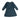 Birnham On The Sea Overlay sweatshirt teal dress