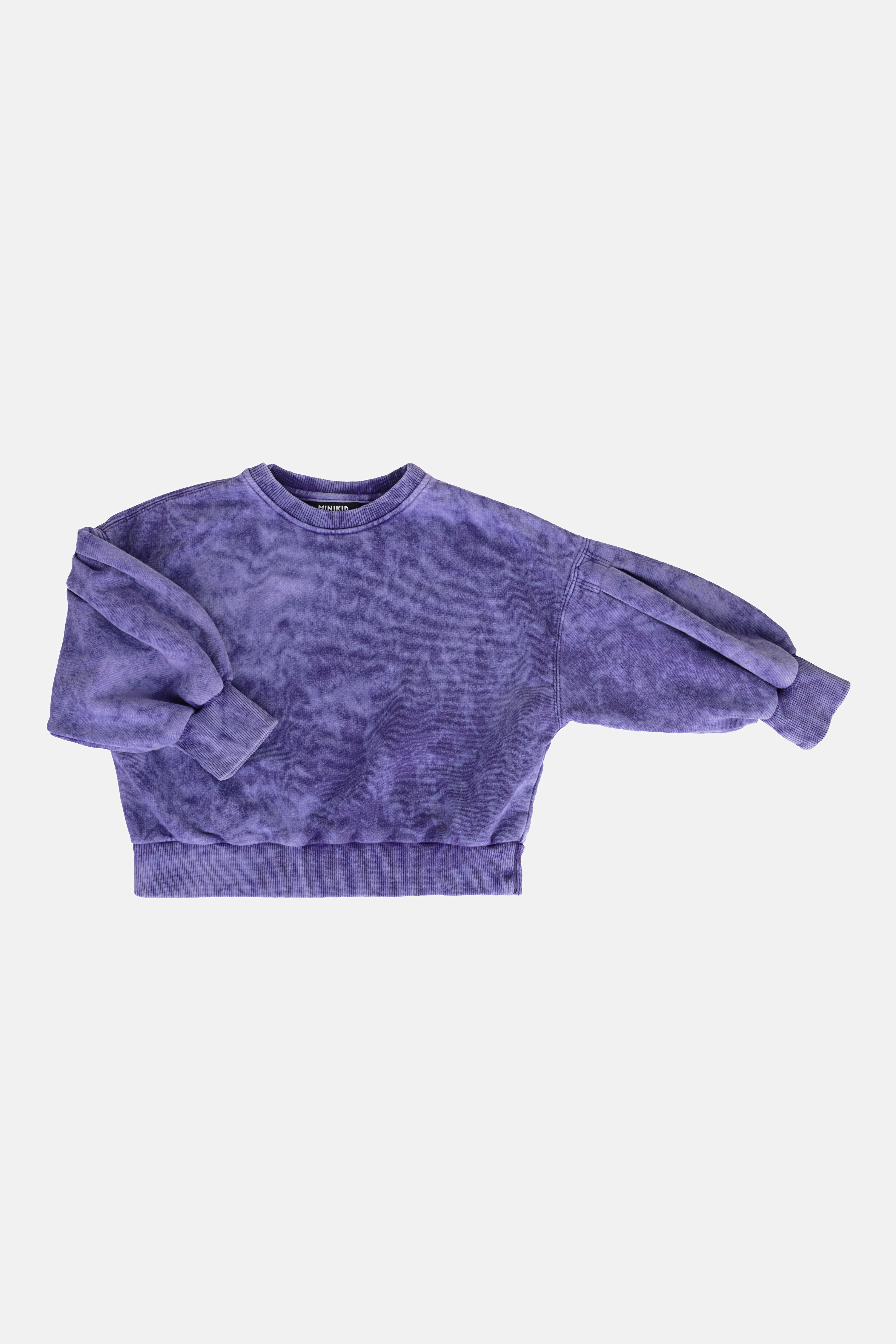 Minikid Acid purple balloon sweatshirt