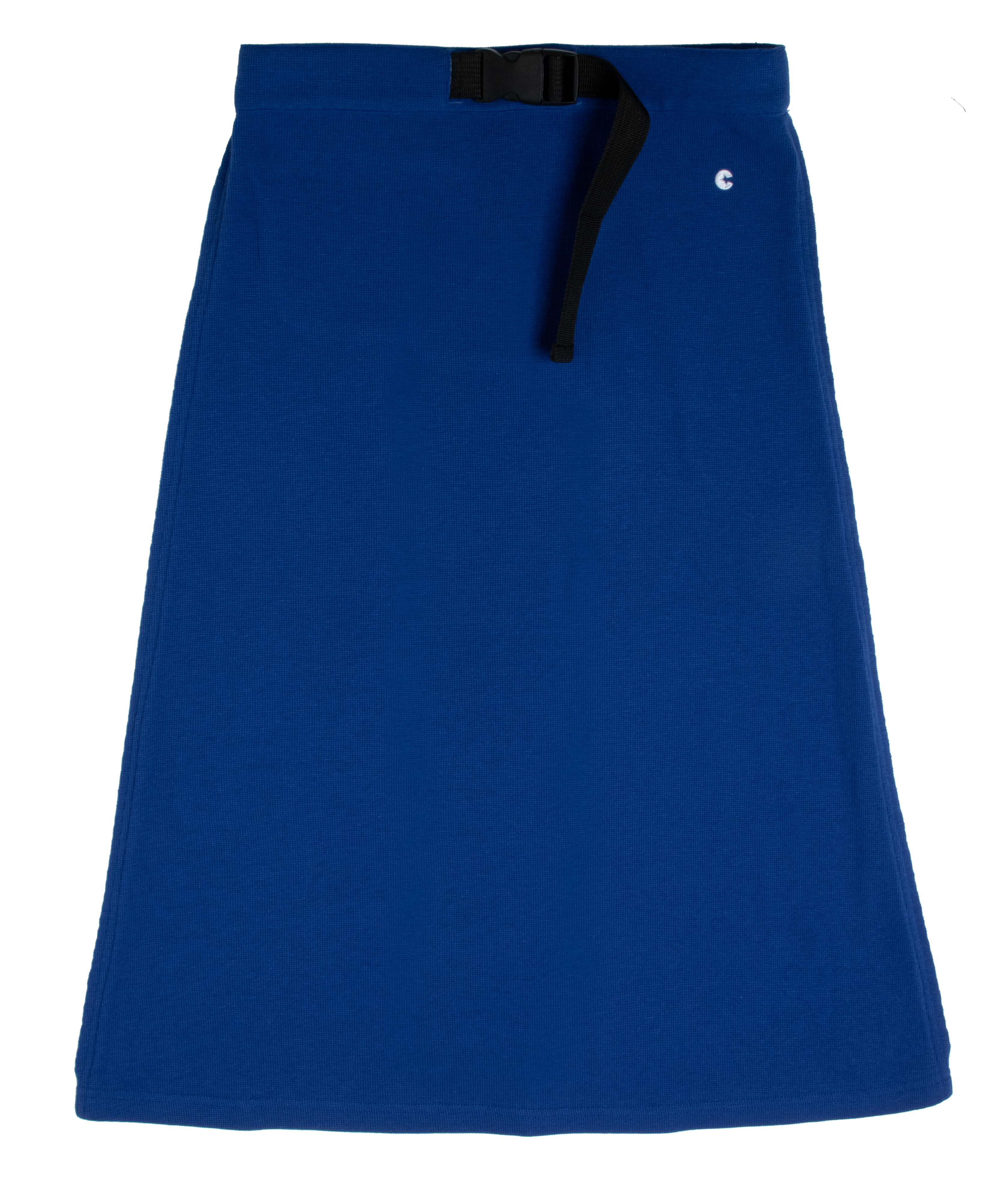 Buckle blue skirt by Crew Basics