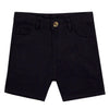Black slim shorts by Crew Basics
