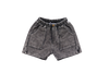 Stonewash grey jean shorts by Crew Basics