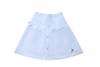 Denim white patch skirt by Crew Kids