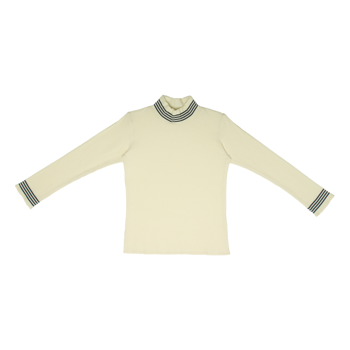 Crew Kids Oakley cream/black turtleneck