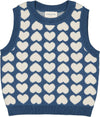 Heart vest by Louis Louise