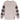 Mann Argyle sleeves cream sweater