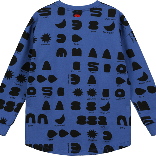 What do you see blue sweater by Beau Loves
