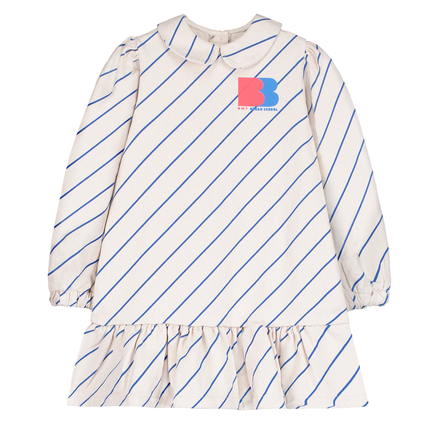 Diagonal stripe dress by Bonmot