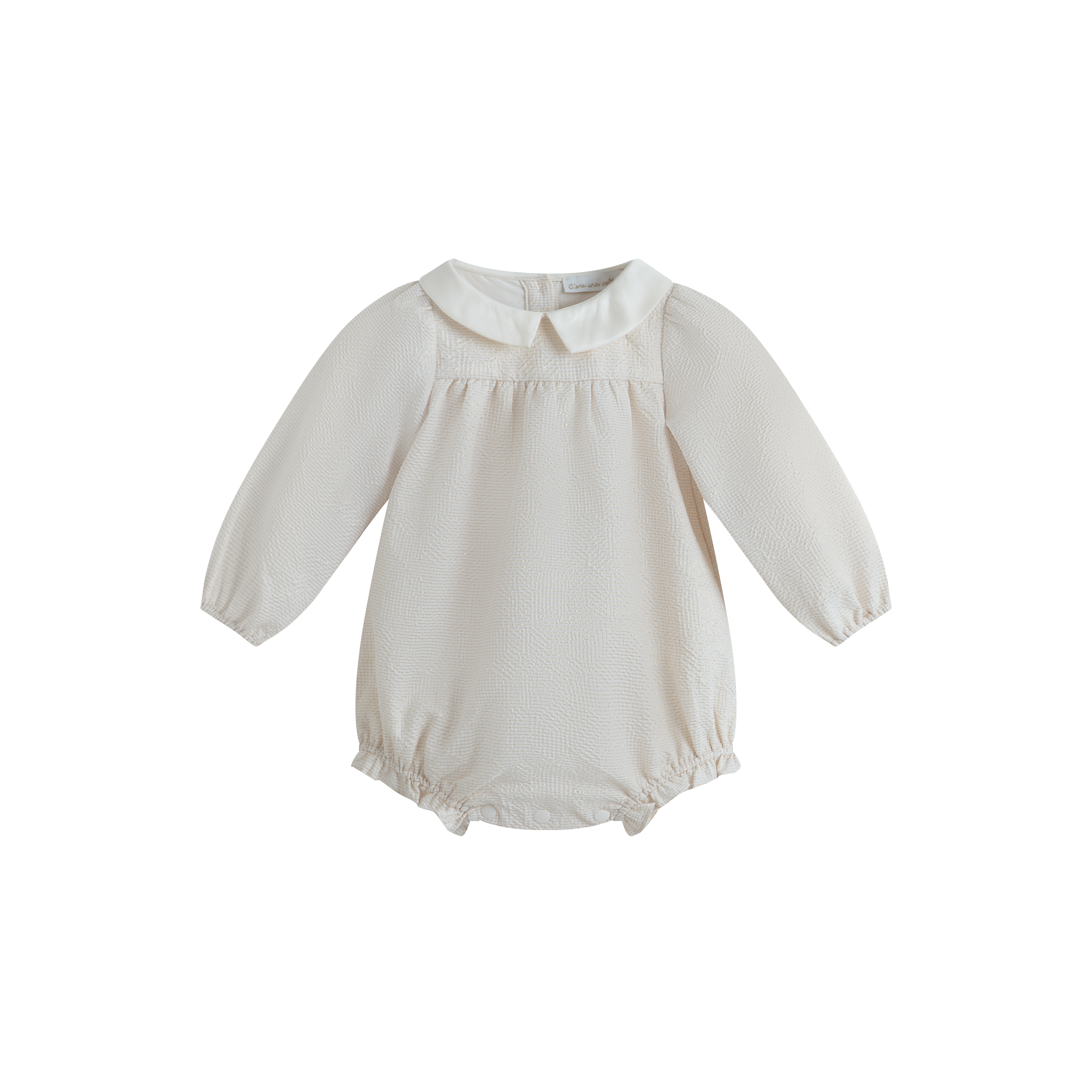 C'era Una Volta Antonella metallic romper