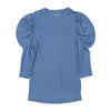 Blue Jane Puff Sleeve Tee by Luna Mae