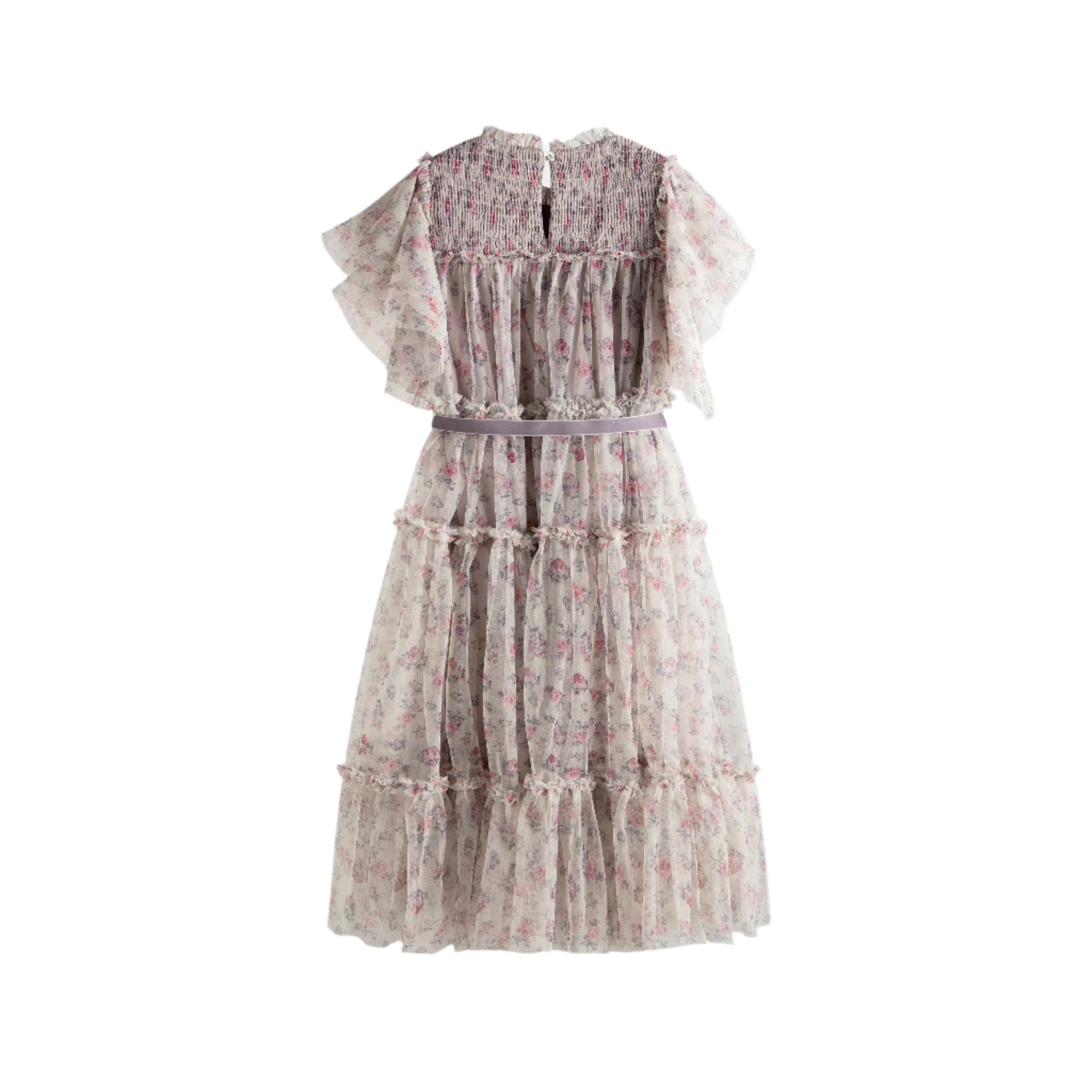 C'era Una Volta Carolina pink roses dress