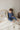 Lilette Bear applique slate lounge set