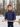 Scotch Bonnet Fur collar navy coat
