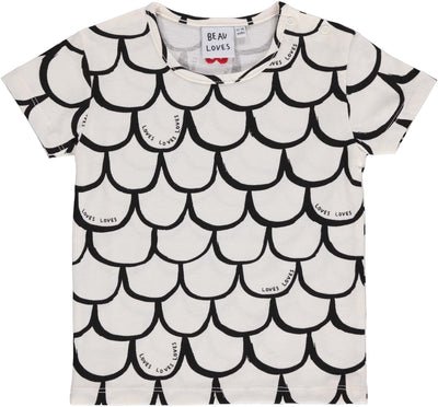 Scales t-shirt by Beau Loves