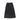 Bace Printed black denim maxi skirt