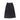 Bace Printed black denim maxi skirt