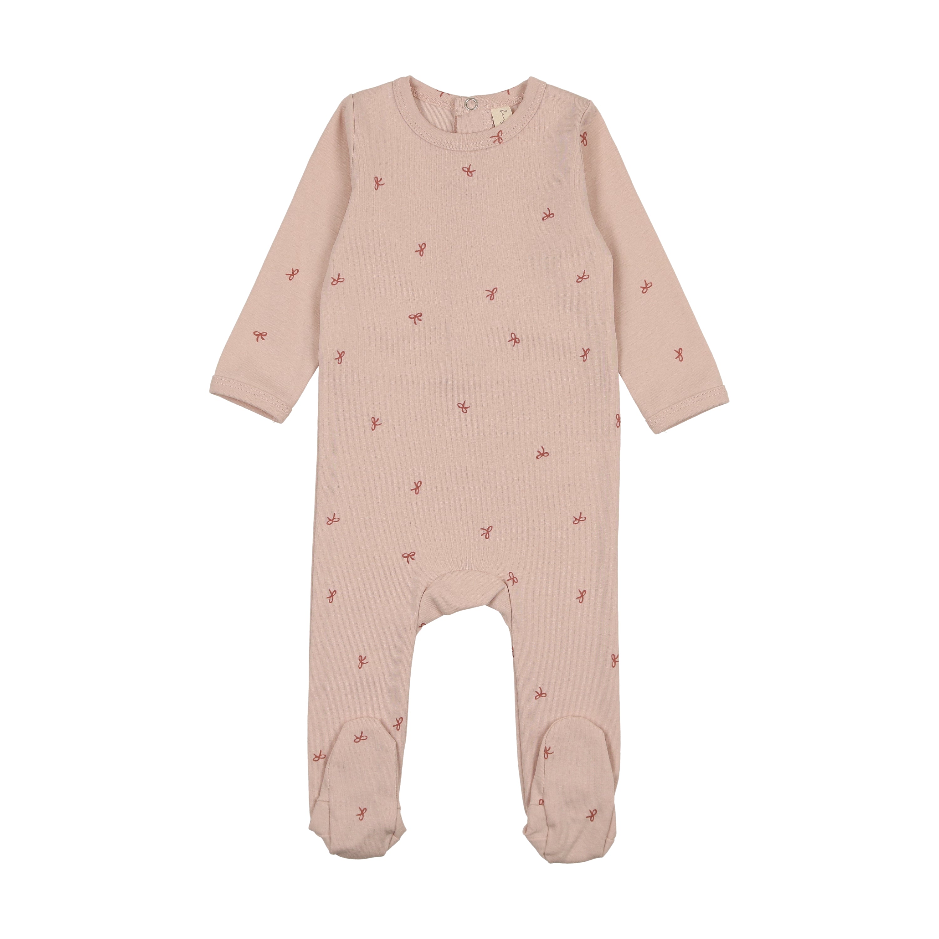 Bonjoy Elegant bows footie - Flying Colors