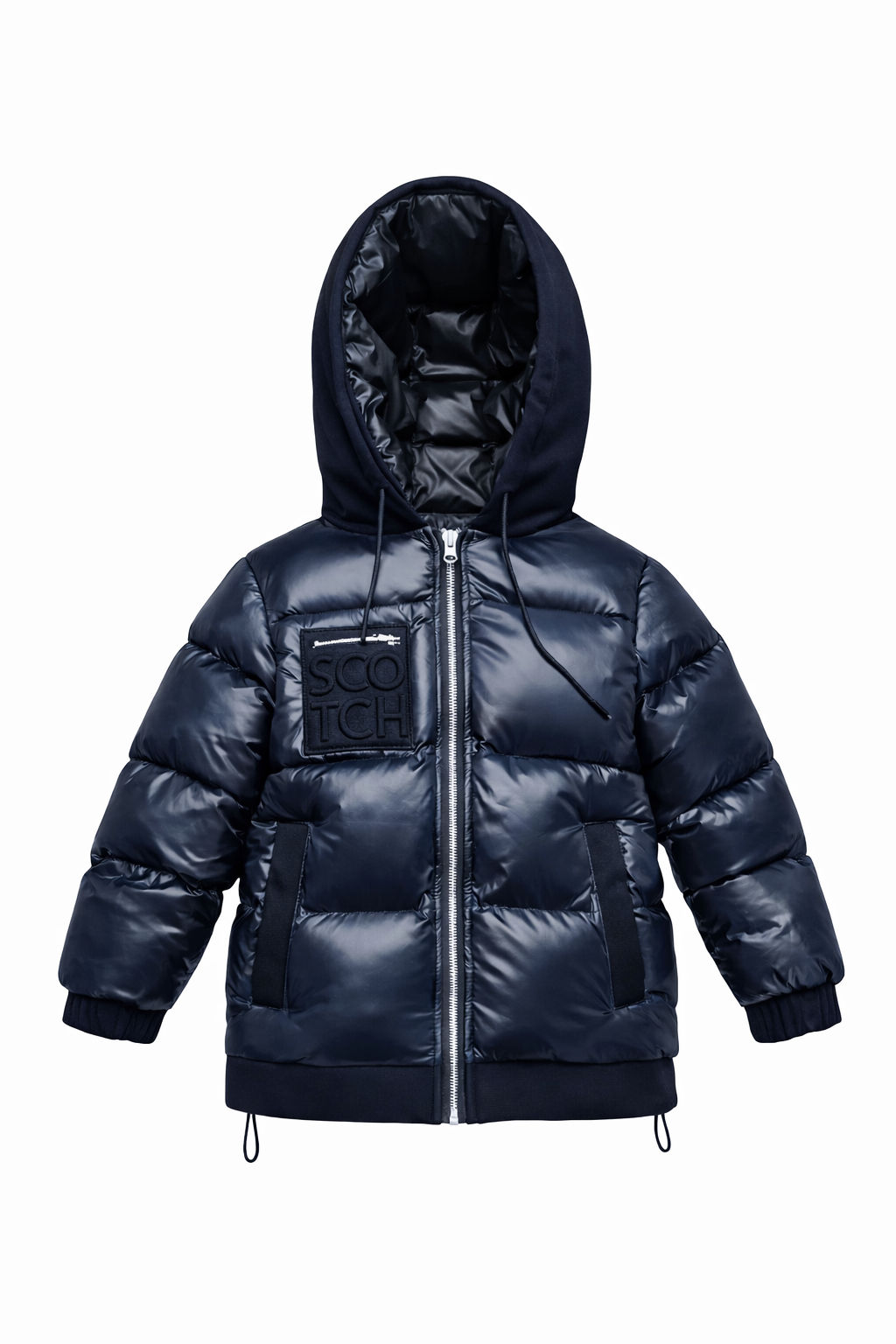 Scotch Bonnet Engraved logo navy monochrome coat - Flying Colors