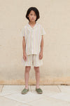 Cesar summer stripe shirt by Bebe Organic