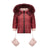 Cranberry/pink reversible coat by Scotch Bonnet
