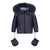 Navy/blue reversible coat by Scotch Bonnet