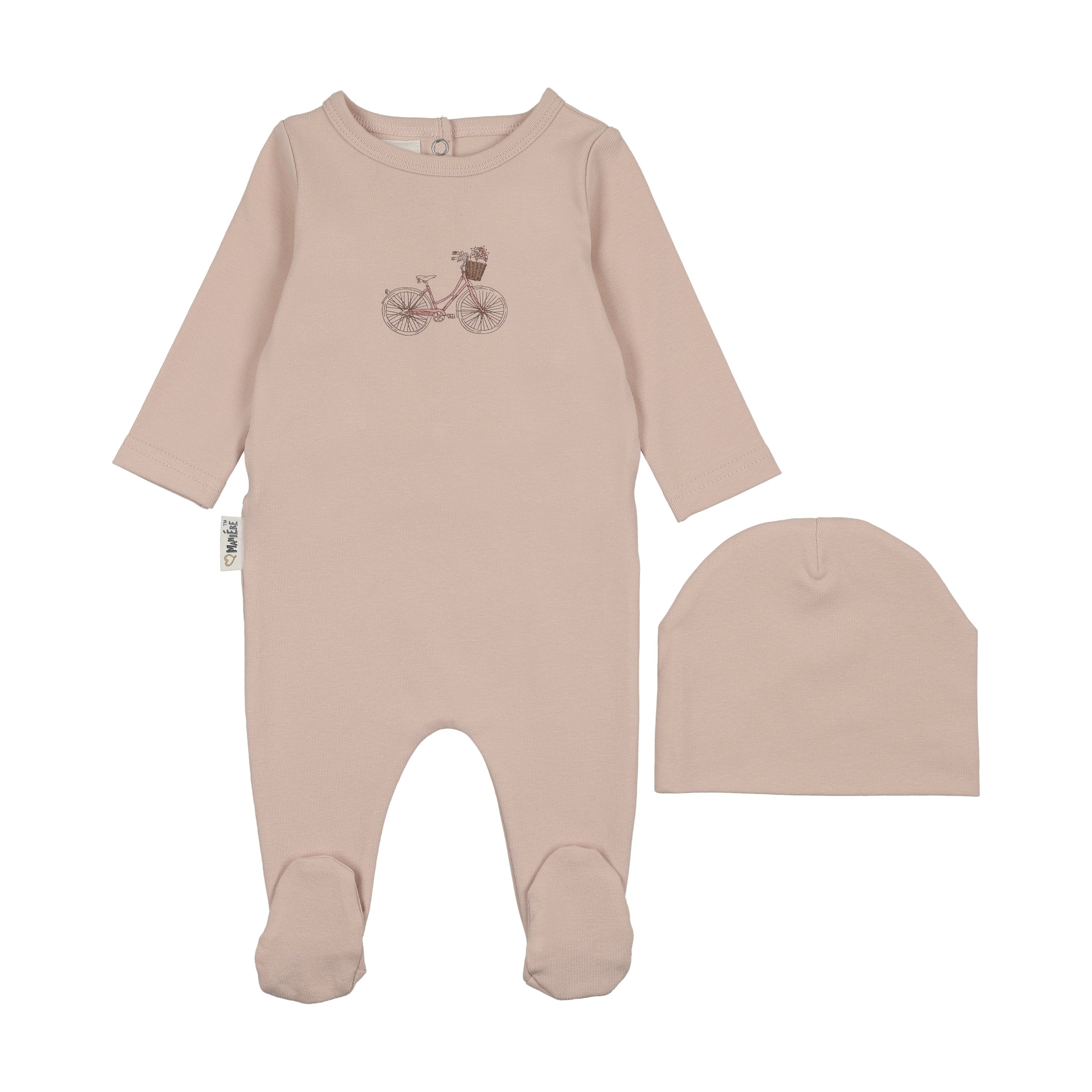 Maniere Bicycle Breeze Footie - Flying Colors