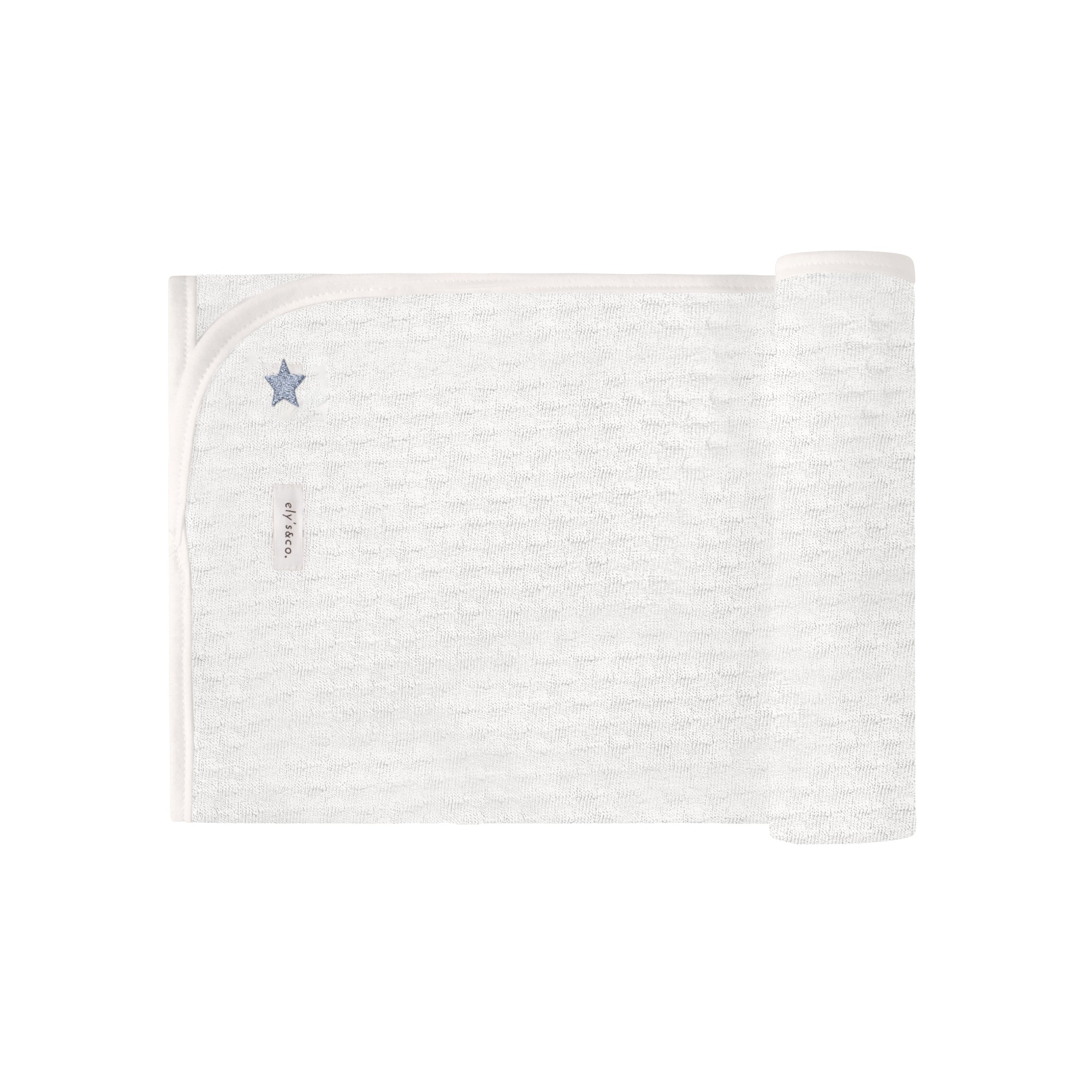 Star ivory blanket by Ely's & Co