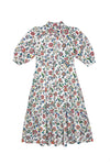 Scarlett flower print dress by Zaikamoya
